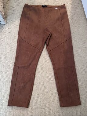Ivanka Trump Brown Corduroy Stretch Pants